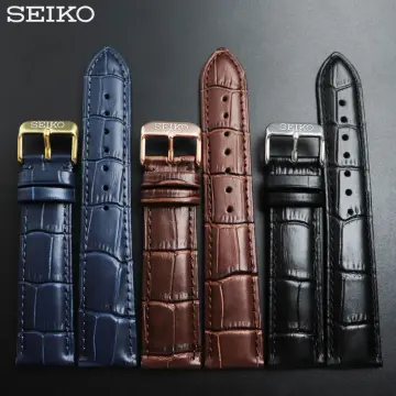 Genuine seiko clearance leather watch straps