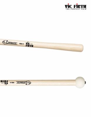 Vic Firth  ไม้กลอง MB0H ไม้กลองใหญ่มาร์ชชิ่ง หัวไม้สักหลาดแข็ง เหมาะสำหรับกลองเบสขนาด 14 – 18 นิ้ว ** Made in U.S.A. **