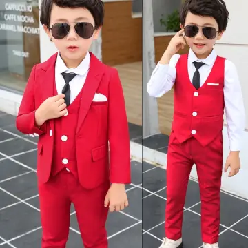 Boys Formal Wear Wearone Button Notch Lapel Kid Complete Designer Handsome  Boy Wedding Suit Boys Attire Custommade Jacketpantstie A40 From  Trustworthy668, $71.34 | DHgate.Com