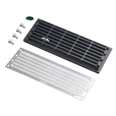 Metal Air Intake Grille Front Water Tank Cooling Net for -4 TRX4 1/10 RC Crawler Car Upgrade Parts