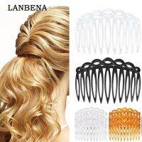 1Pcs High Quality Plastic Hair Comb Pin Accessories For Women Lady Fashion Brown