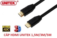 Cáp HDMI Ultra 4k UNITEK 1,5M 3M 5M- Chống Nhiễu Cực Tốt- Hàng Chính Hãng thumbnail