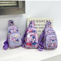 New Style Children Girls Messenger Bag Fashionable All-Match Chest Cartoon Star Dailu Primary School Student Waistpack Doll Coin Purse 【AUG】