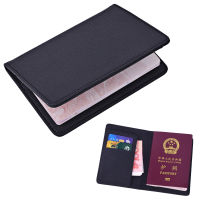 Passport Cover Leather Man Women Travel Passport Holder with Credit Card Holder Case Wallet Protector Cover Case