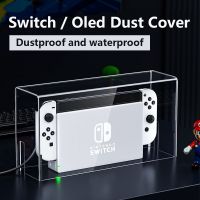 สำหรับ Nintendo Switch Dust Cover Switch/oled เกมคอนโซลโลโก้ Dust Cover อะคริลิคใส Cover