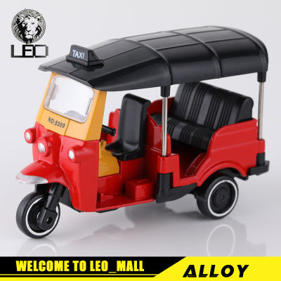 LEO 1:43 Thai tricycle Tuk-Tuk car alloy model car diecast Alloy car model toys for boys toys for kids car for kids cars toys cheap prices