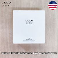 LELO HEX® Original Ultra Thin Re-Engineered Large Condoms 36 Count ถุงยางอนามัย ขนาด 54 มม.