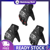 【?Baic?】Motorcycle Gloves For Men Women Touchscreen Full Finger Gloves For ATV MX MTB Off Road Racing Sports Cycling