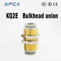 10PCS SMC Type อุปกรณ์คุณภาพสูง KQ2E Bulkhead Union