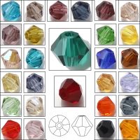 8mm Bicone Crystal Glass Beads Austrian Crystal Bicone Beads - Crystal Beads 2 3 4 - Aliexpress
