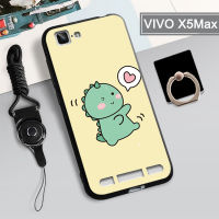 ฝามีที่ถือวงแหวนและเชือกโทรศัพท์ทำจากคลุมทั้งหมด X5เคสสำหรับ VIVO นุ่มพิมพ์ลายป้องกันการตกป้องกันรอยขีดข่วน