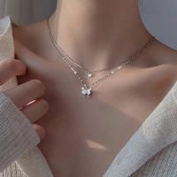 【HOT】 925 Sterling Layer Necklace Insect Pendant Birthday Women 39;s Jewelry