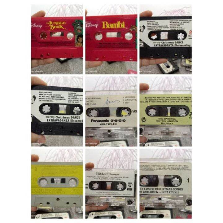 Loose Cassette Tapes Random (No Cover/Inlay) (Basket6) Lazada PH