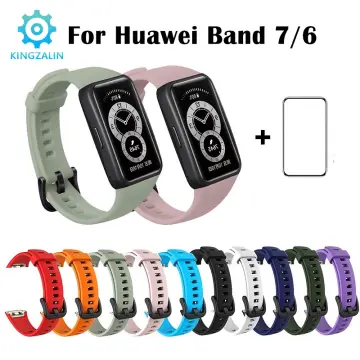 Huawei Band 8 7 6, Honor Band 7 6 Armor Strap, Casio Style Design