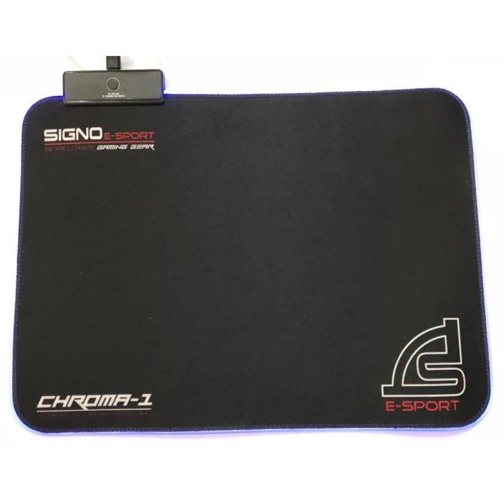 best-seller-signo-e-sport-mt-323-แผ่นรองเมาส์มีไฟ7-chroma-1-illuminated-gaming-mouse-mat-speed-edition-ที่ชาร์จ-หูฟัง-เคส-airpodss-ลำโพง-wireless-bluetooth-คอมพิวเตอร์-โทรศัพท์-usb-ปลั๊ก-เมาท์-hdmi-สา