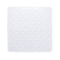 [COD]Home Square Suction Cup Drain Holes Non Slip อ่างอาบน้ำ Mats Bath Mat Bath Shower Mat