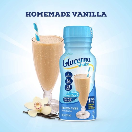 Sữa glucerna original homemade vanilla shake dành cho người tiểu đường - ảnh sản phẩm 1