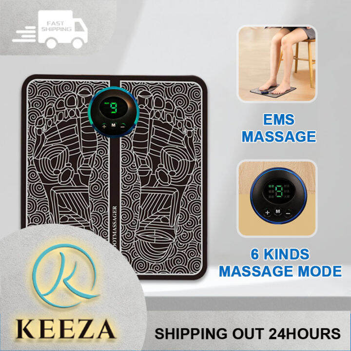 Keeza Japan Electric EMS Foot Massage Massager Feet Acupuncture