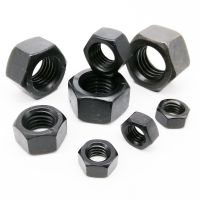 1/2/5/10/20/25/50 Black Grade 8.8 steel DIN934 Hex Hexagon Nut M1.4 M1.6 M2 M2.5 M3 M3.5 M4 M5 M6 M8 M10 M12 M14 M16 M18 M20 M24 Replacement Parts