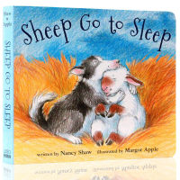 Original English picture book sheet go to sleep lamb go to sleep Liao Caixing book list funny humorous catchy childrens enlightenment books