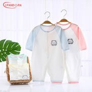 IP Áo Liền Quần Trẻ Em Áo Liền Quần Dài Tay Mỏng Không Xương Quần Áo Sơ
