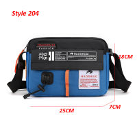 High Quality Men Nylon Shoulder Bag Fashion Casual Multi-Capacity Sling Crossbody Military Messenger Bag Male Briefcase X204C