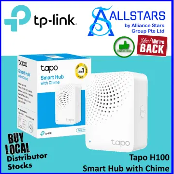 TP Link Tapo H100 Smart IoT Hub with Chime Smart Alarm TPLink — SquareDeals