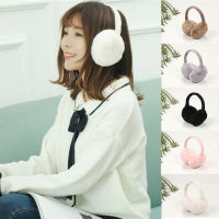 Soft Plush Ear Warm Winter พับ Earmuffs ผู้ชายแฟชั่น Earflap กลางแจ้งเย็นป้องกัน Antifreeze Ear Cover