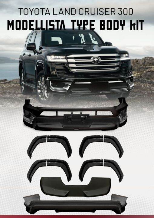 Toyota Lc300 / Land Cruiser 300 20222023 Attitude Black Mica Painted