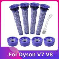 For Dyson V7 V8 Cordless Vacuum Pre-Filter HEPA Post-Filter Filter Replacement For Cleaner Part Replacement Accessories