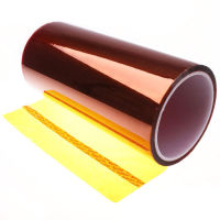 200Mm X 33M100ft ทนความร้อนเทปกาว Polyimide อุณหภูมิสูง