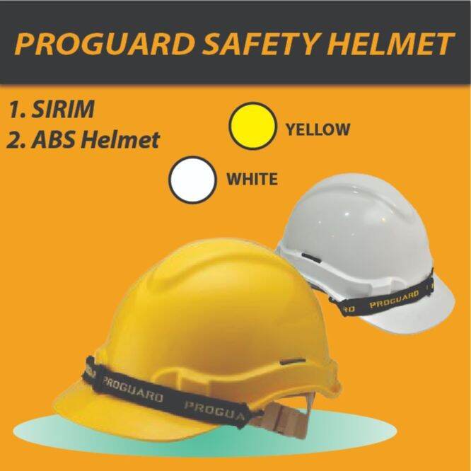 [100% SIRIM CERTIFIED] Proguard Safety Helmet | Sirim Certified ...