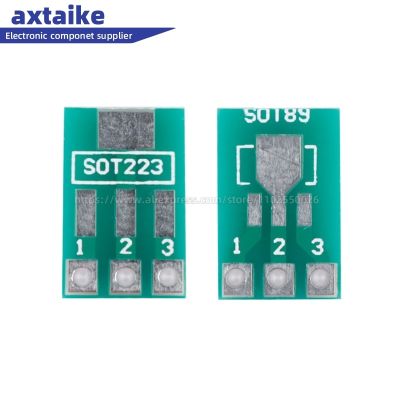【cw】 20PCS SOT89 223 SOT223 to DIP PCB Transfer Board Pitch Transistor plate Conversion board ！