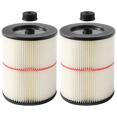 2PCS Filter for Shop Vac Air Filter, Replacement Parts Accessories for Craftsman Wet Dry Vac Filte 9-17816 Vacuum Filter 5 6 8 12 16 Gallon