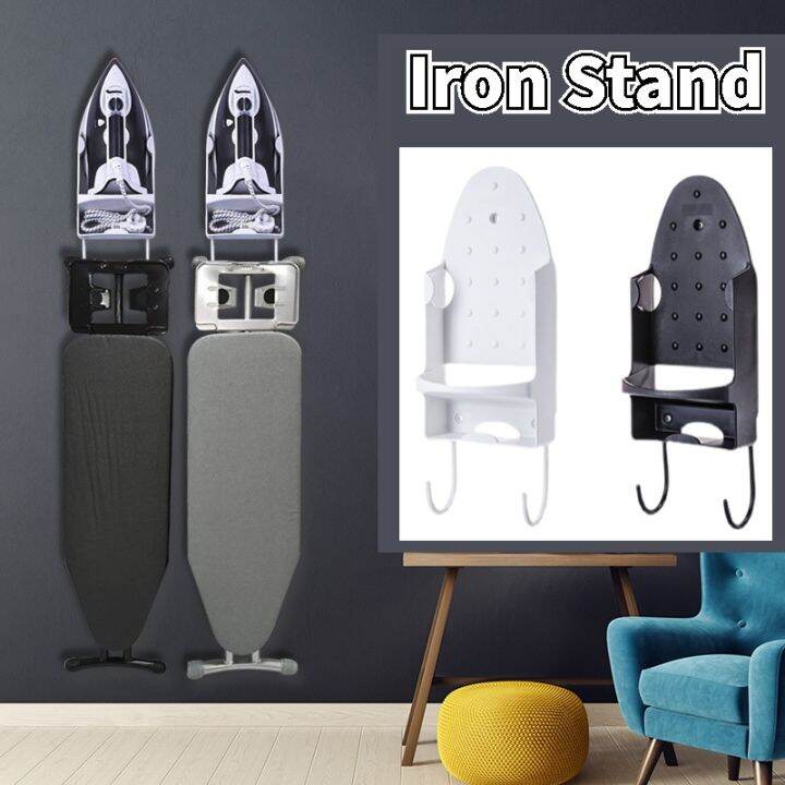 ironing board Iron Wall Mounted Iron Rest Stand Hanging Ironing Board