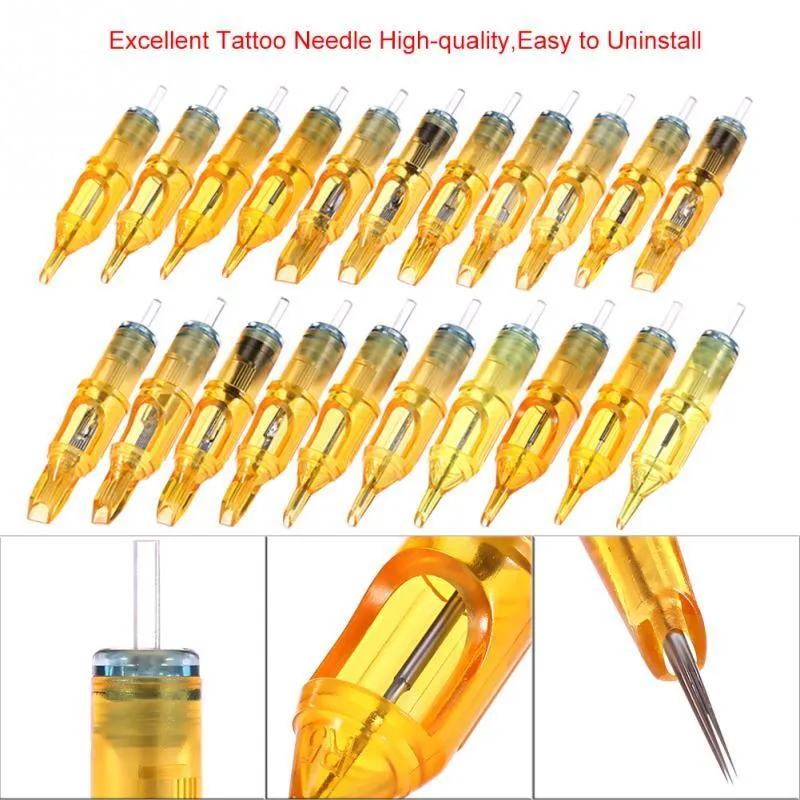 50 Disposable Tattoo Needles RL RS M1  50 Matching Nozzles Taper Tube Tips   ASA College Florida