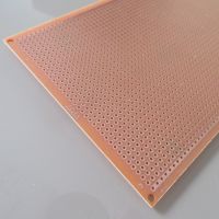 2pcs Stripboard prototype print Circuit Board 10x15cm pitch 2.54mm breadboard platine lochraster pcb paper earthing joint line1