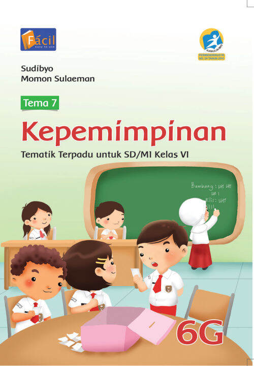 BUKU TEMATIK TERPADU 6G KELAS 6 SD K13 REVISI FACIL GRAFINDO | Lazada ...