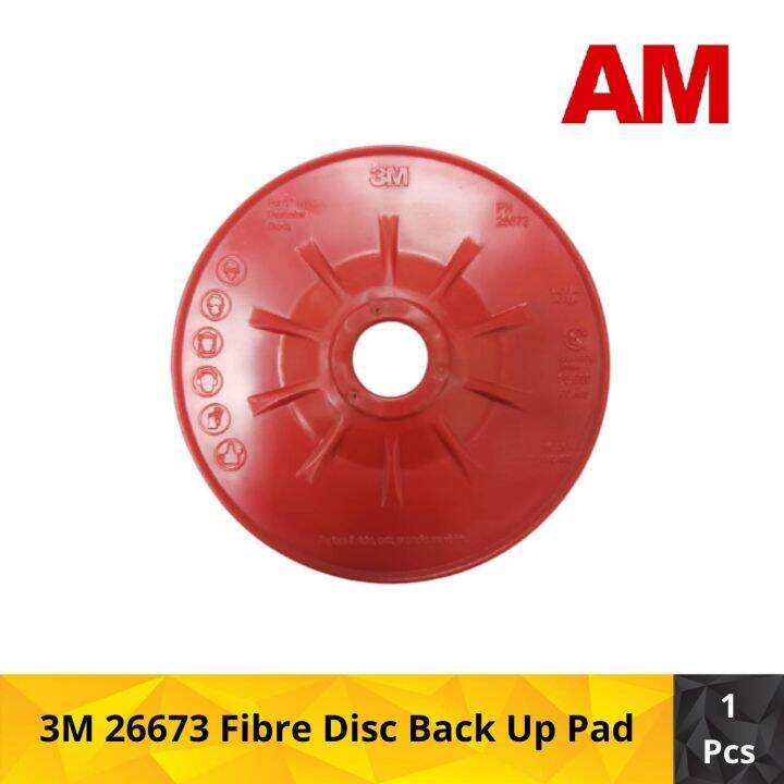 3M 26673 Fibre Disc Back Up Pad Lazada