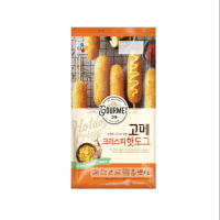 คอร์นด็อกเกาหลี CJ GOURMET CRISPY CHEESE HOT DOG 480g