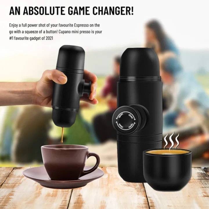 [Fast Delivery] Mini Manual Portable Coffee Maker Espresso Handheld
