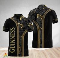 Minimalist Monstera Aloha Guinness Polo Shirt HU