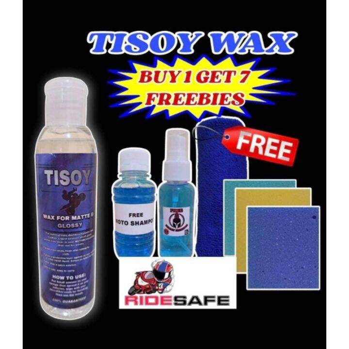 TISOY WAX for Matte & Glossy Coat by TISOYMOTO plus freebies