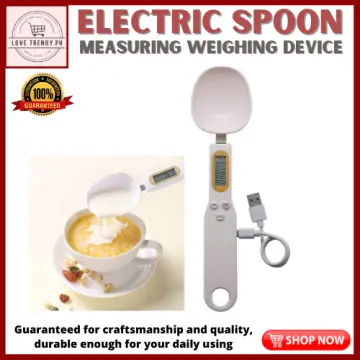 Spoon Scale Accurate Electronic Digital Weighing Spoon Kitchen Measuring  Tool 500/0.1g for Portioning Tea Flour Spices Medicine