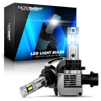 (Spot Goods) NOVSIGHT หลอดไฟ LED H7กำลังสูง90W 20000LM 9005 HB3 9006 HB4 H4 H3 H13 9012 Mini ขนาด Canbus 6500K ไฟหน้ารถสีขาว BulbsSuggest Order 、.