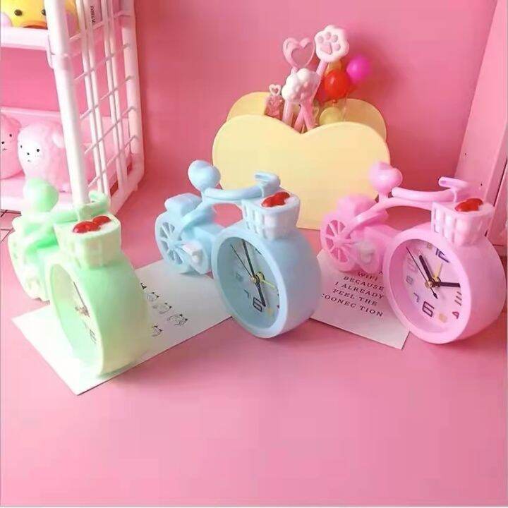 Bicycle clock, creative art desk clock model Lazada PH