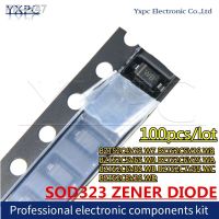 100pcs SOD-323 ZENER DIODE BZT52C4V7S W7 BZT52C5V1S W8 BZT52C5V6S W9 BZT52C6V2S WA BZT52C6V8S WB BZT52C7V5S WC BZT52C8V2S WD