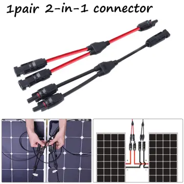 Powmr Solar Connector IP67 Waterproof Y Branch PPO Plug Cable