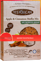 Apple &amp; Cinnamon Muffin Mix Yes You Can 400 g/มัฟฟินผสมแอปเปิ้ลและอบเชย 400 g