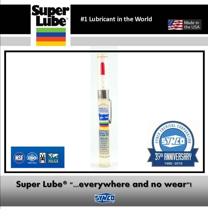 Super Lube Precision Oil Pen 0.25oz 7ml Rotary Tattoo Oil Lubricant Mechanical Keyboard Oil Die